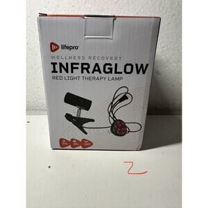 InfraGlow NIR & Red Light Therapy Lamp Infrared Red Light Therapy Bulb Open Box